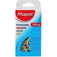 Maped Rubberbands 100 Pieces Assorted 